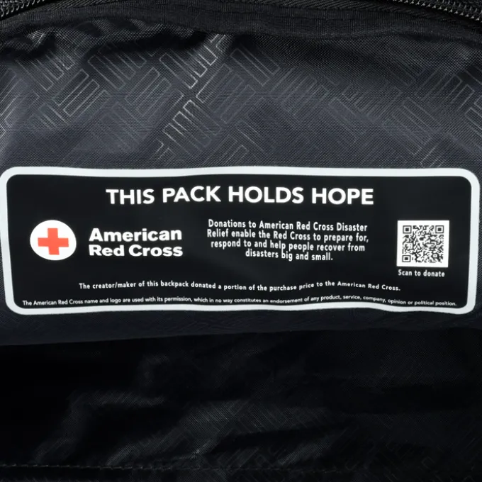 American Red Cross Charity Laptop Backpack