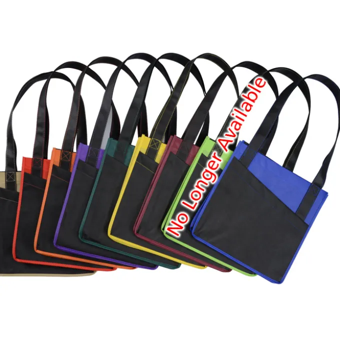 Angled Pocket Square Tote