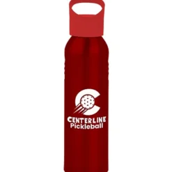 Angle Up Aluminum Sport Bottle - 22 oz