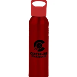 Angle Up Aluminum Sport Bottle - 22 oz - 24 hr