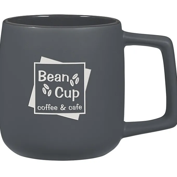 Ankara Coffee Mug - 14 oz - Deep Etch
