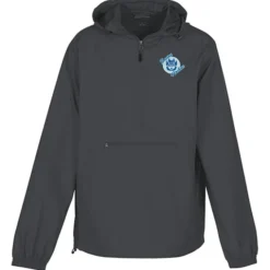 Anorack 1/2-Zip Hooded Packable Jacket