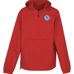 Anorack 1/2-Zip Hooded Packable Jacket