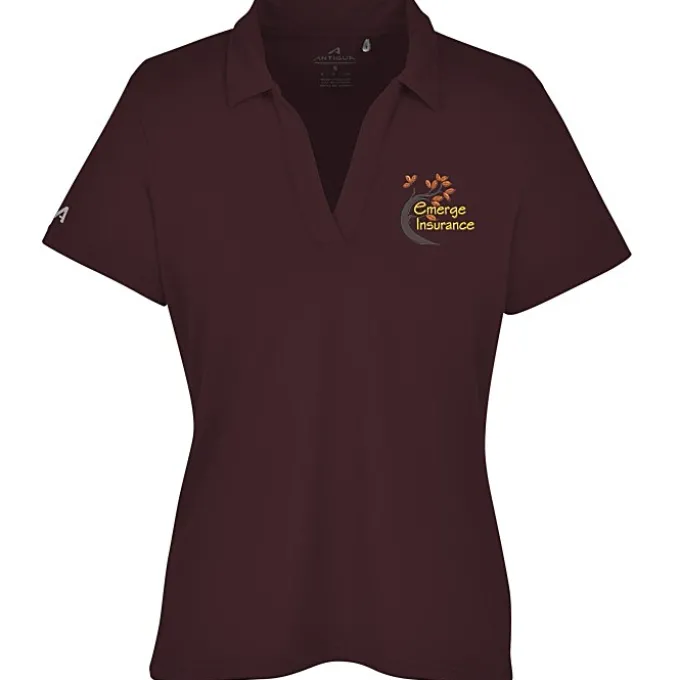 Antigua Era Solid Polo - Ladies'