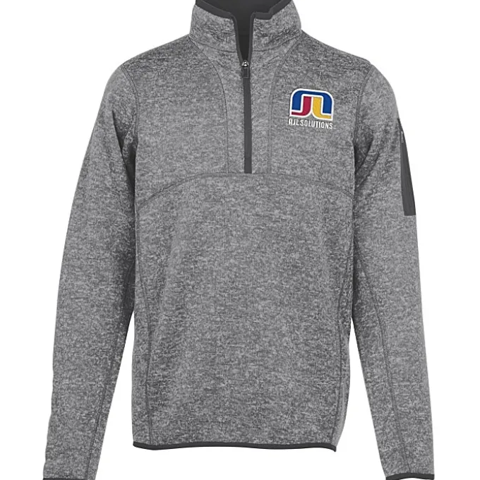 Antigua Fortune Heather Fleece Pullover - Men's