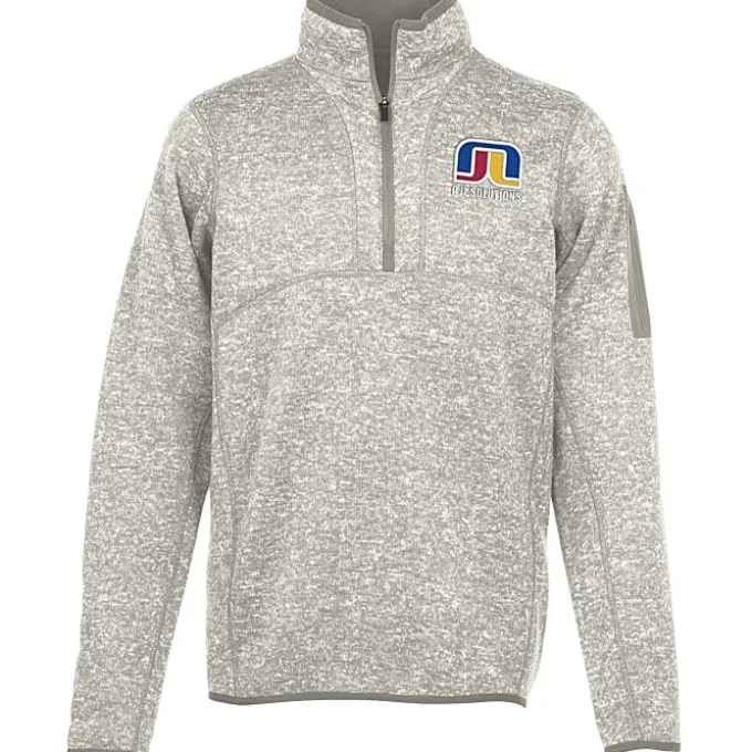 Antigua Fortune Heather Fleece Pullover - Men's