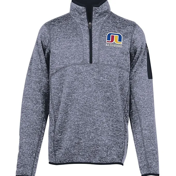 Antigua Fortune Heather Fleece Pullover - Men's