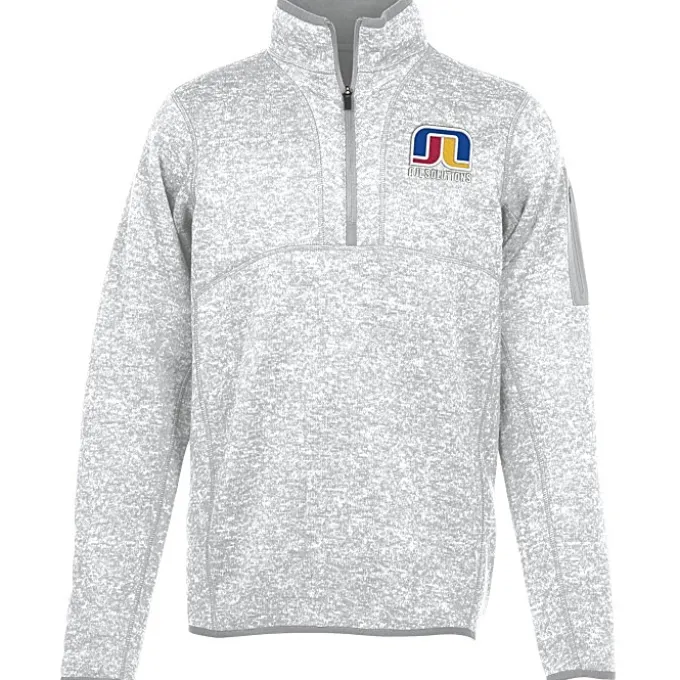 Antigua Fortune Heather Fleece Pullover - Men's