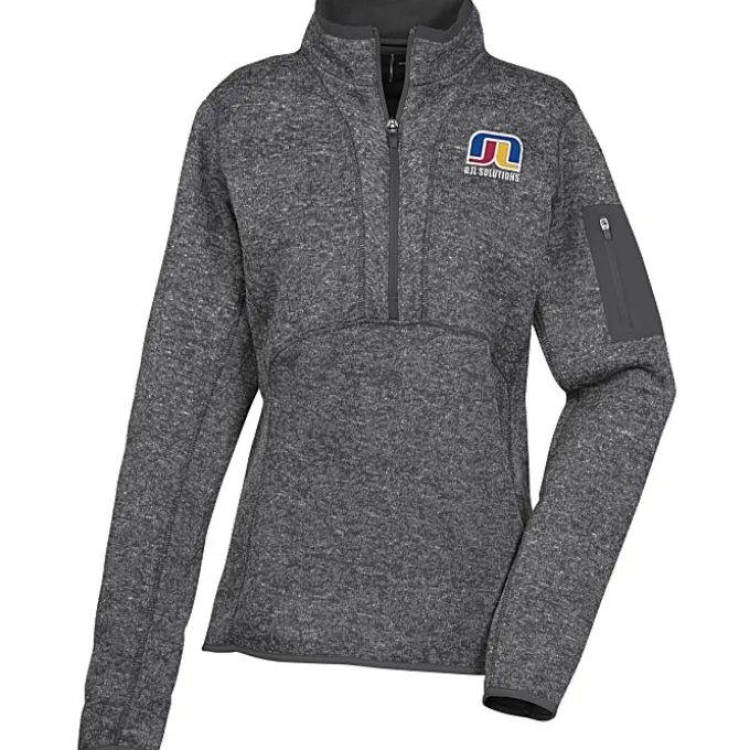 Antigua Fortune Heather Fleece Pullover - Ladies'