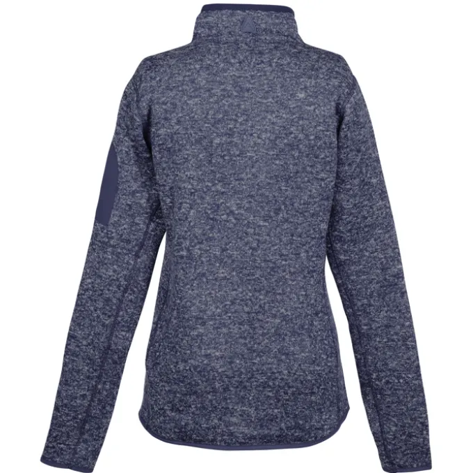 Antigua Fortune Heather Fleece Pullover - Ladies'