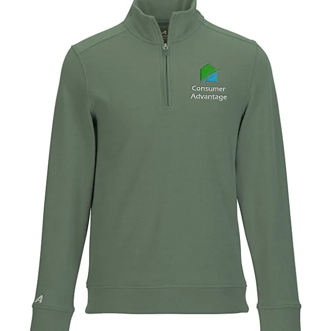 Antigua Subtle 1/4-Zip Pullover - Men's