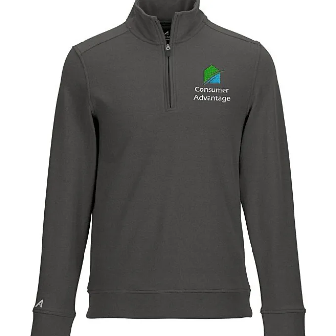 Antigua Subtle 1/4-Zip Pullover - Men's
