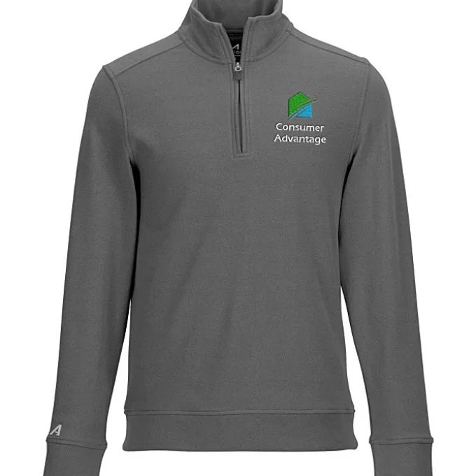 Antigua Subtle 1/4-Zip Pullover - Men's