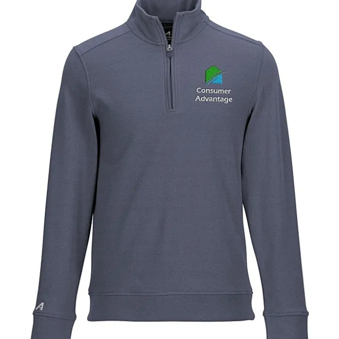 Antigua Subtle 1/4-Zip Pullover - Men's