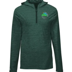 Antigua Tidy 1/4-Zip Hooded Pullover