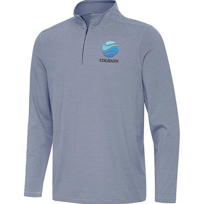 Antigua Twine 1/4-Zip Pullover