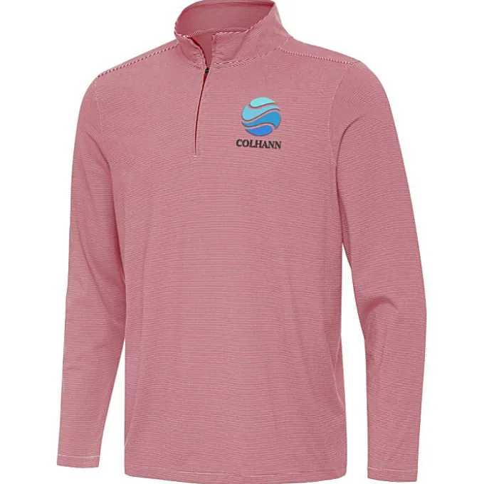 Antigua Twine 1/4-Zip Pullover