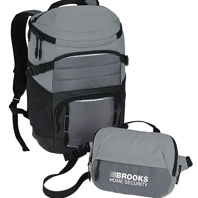 Arctic Zone Repreve Backpack Cooler with Waist Bag