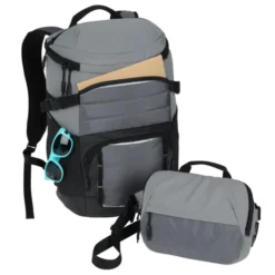 Arctic Zone Repreve Backpack Cooler with Waist Bag
