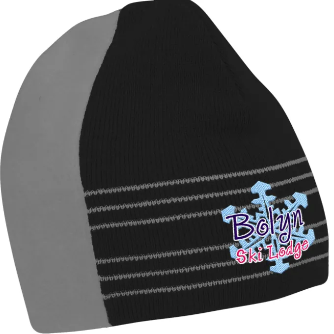 Argyle Fine Knit Beanie