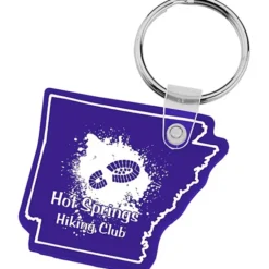 Arkansas Soft Keychain - Opaque