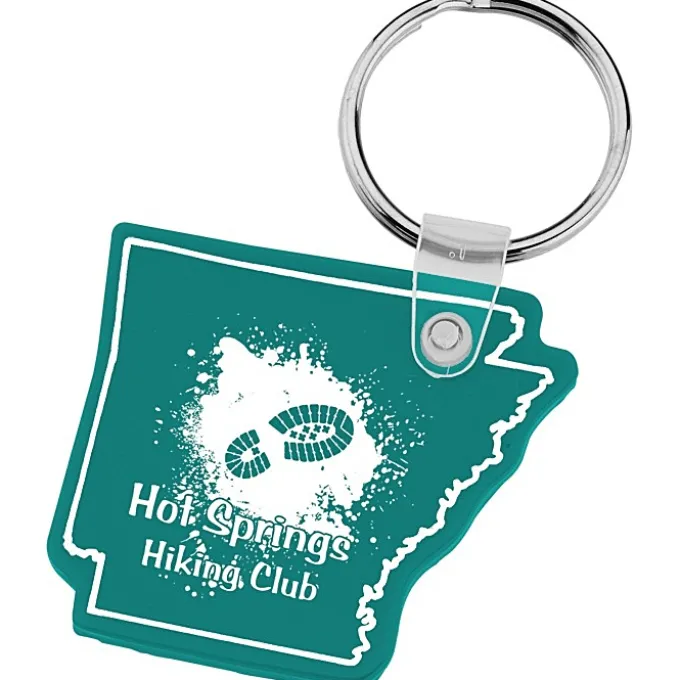 Arkansas Soft Keychain - Opaque