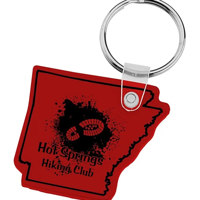 Arkansas Soft Keychain - Opaque