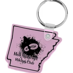 Arkansas Soft Keychain - Opaque