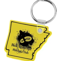 Arkansas Soft Keychain - Opaque