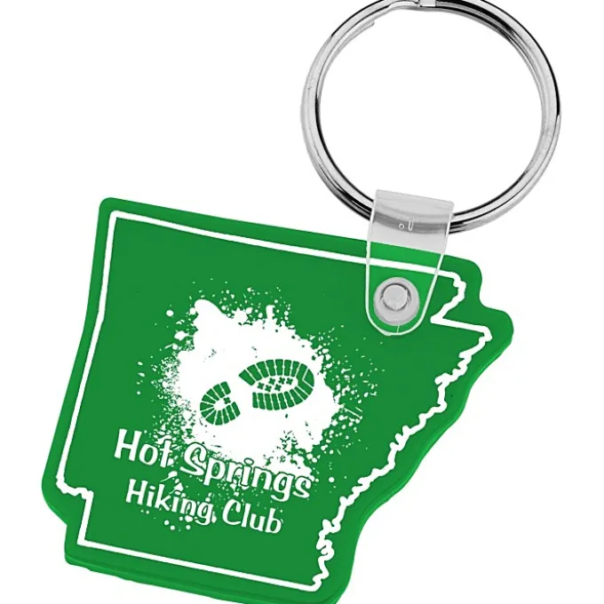 Arkansas Soft Keychain - Opaque