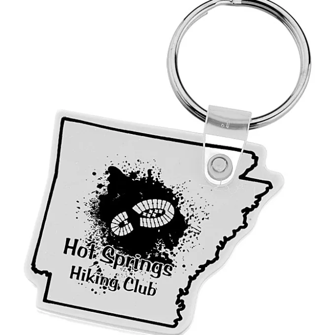 Arkansas Soft Keychain - Opaque