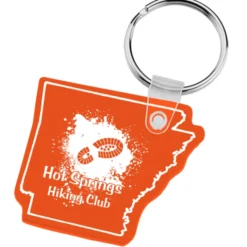 Arkansas Soft Keychain - Translucent