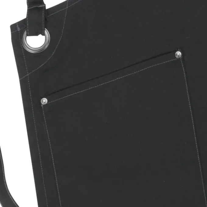 Artisan Barley Contrast Stitch Bib Apron