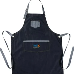 Artisan Contrast Denim Bib Apron