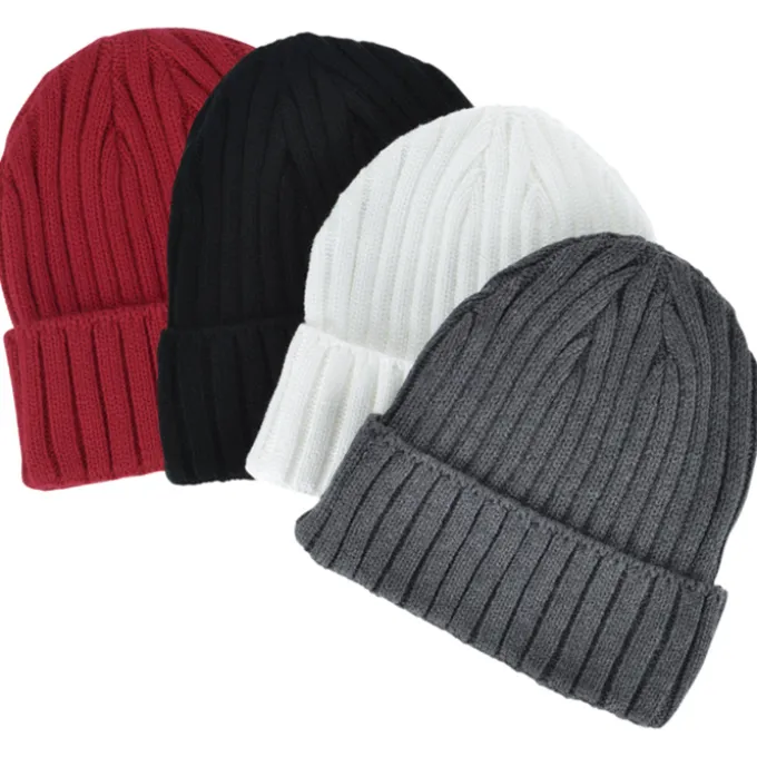 Astana Rib Knit Cuffed Beanie - 24 hr