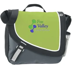A Step Ahead Messenger Bag - Embroidered