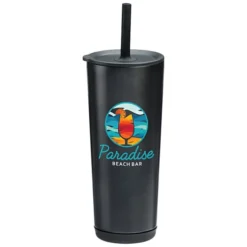 Astrid Vacuum Tumbler with Straw - 24 oz