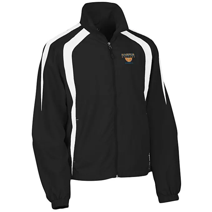 Athletic Colorblock Raglan Jacket - 24 hr