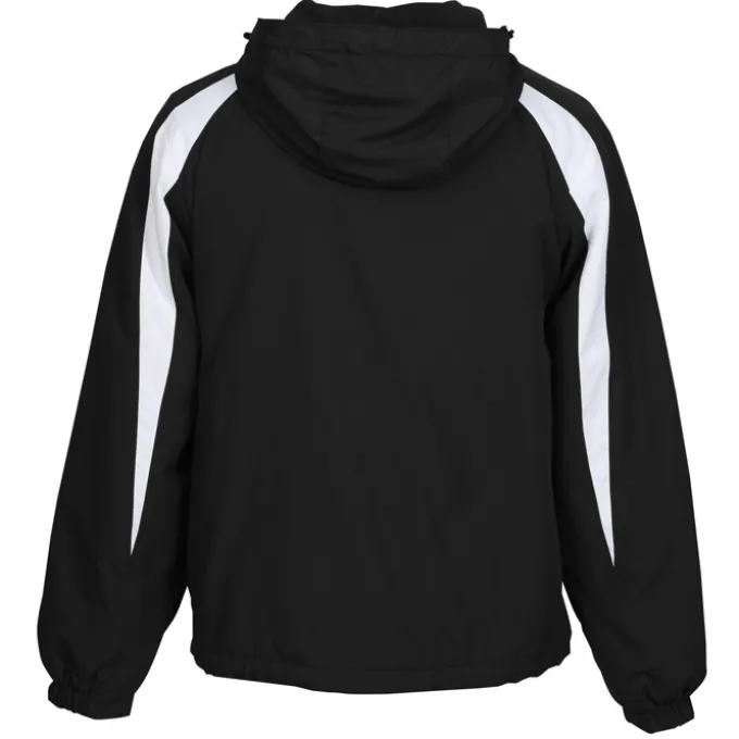 Athletic Fleece Lined Colorblock Jacket