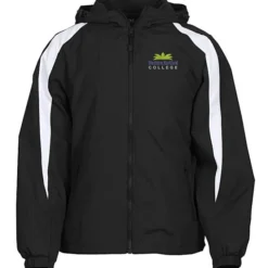 Athletic Fleece Lined Colorblock Jacket