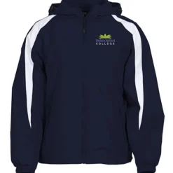 Athletic Fleece Lined Colorblock Jacket