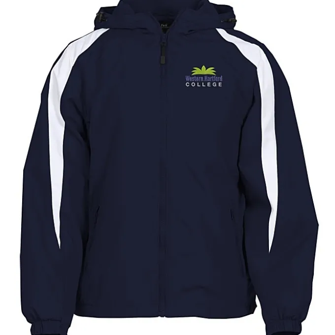 Athletic Fleece Lined Colorblock Jacket