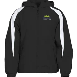 Athletic Fleece Lined Colorblock Jacket
