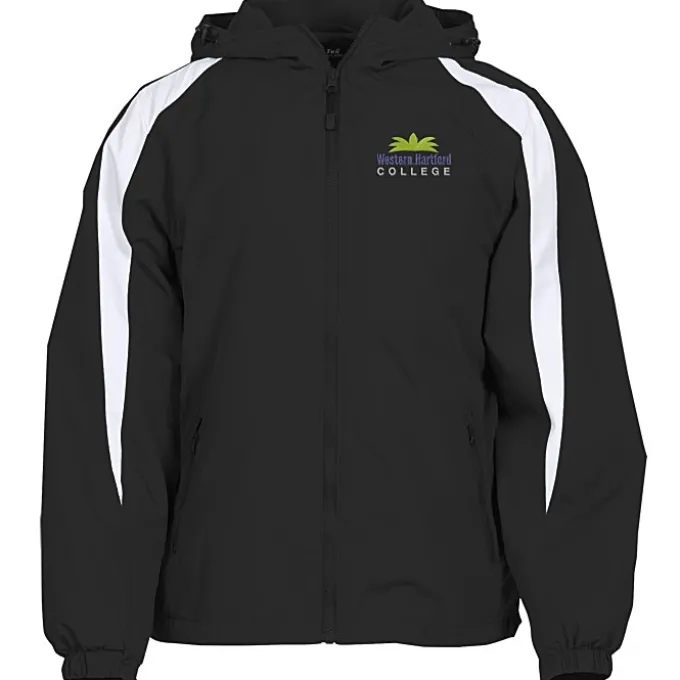 Athletic Fleece Lined Colorblock Jacket