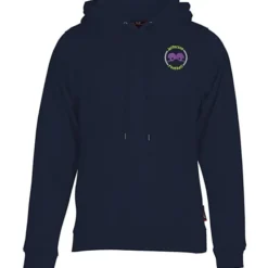 Athletic Fleece Pullover Hoodie - Embroidered