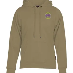 Athletic Fleece Pullover Hoodie - Embroidered