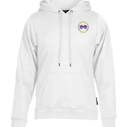 Athletic Fleece Pullover Hoodie - Embroidered