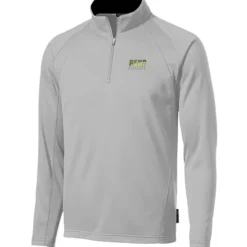 Athletic 1/4-Zip Fleece Pullover - Embroidered
