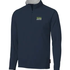 Athletic 1/4-Zip Fleece Pullover - Embroidered