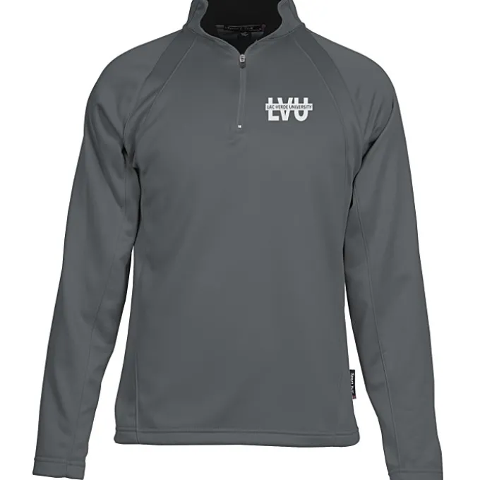 Athletic 1/4-Zip Fleece Pullover - Screen
